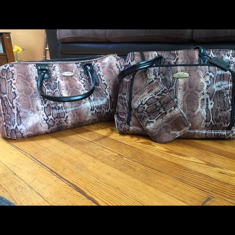 Duffel Bag and Travel Tote Duo!